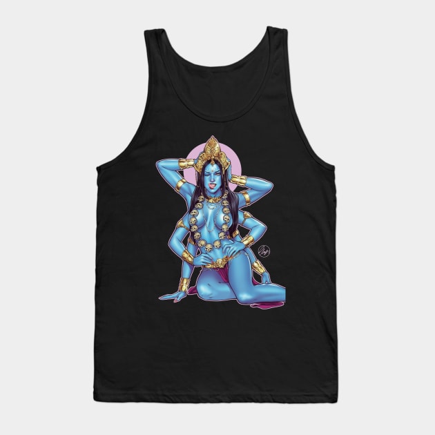 Goddess of Death Tank Top by Eliaschatzoudis